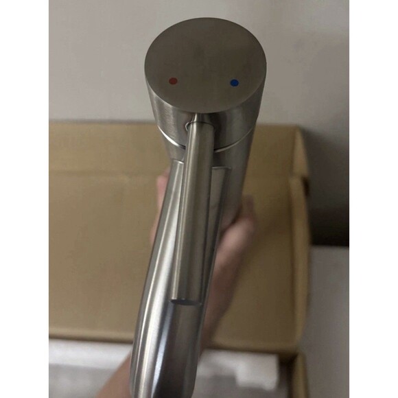 VOTON Bathroom Sink Faucet Chrome Tall Bathroom Faucets Single Handle One Hole - Picture 11 of 12